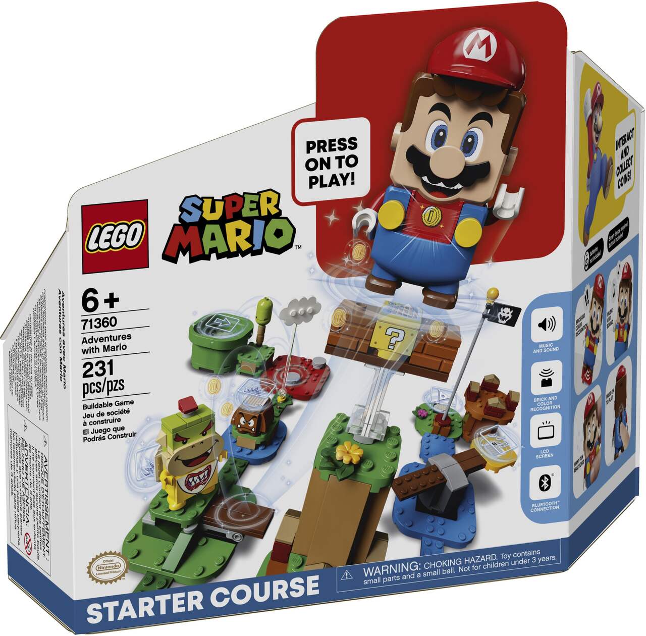 LEGO® Super Mario Adventures with Mario Interactive Set 71360 Starter  Course, Ages 6+ | Canadian Tire