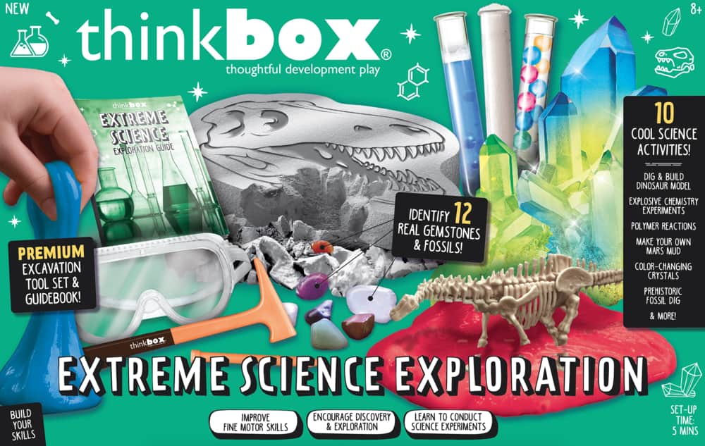 Geology　Exploration　Science　Tire　Think　Box　Play,　Canadian　Thoughtful　Development　Ages　Extreme　Kit,　8+