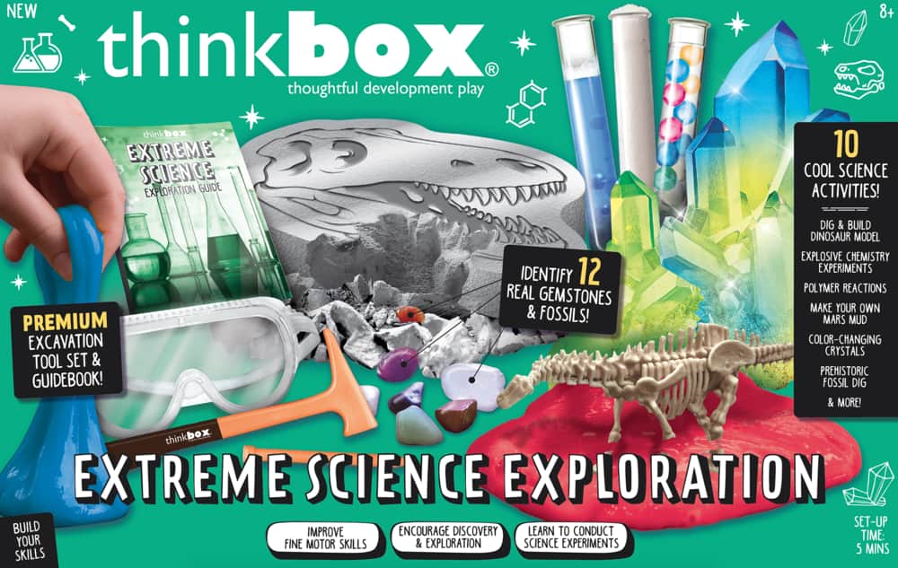 Think Box Thoughtful Development Play Extreme Geology Exploration