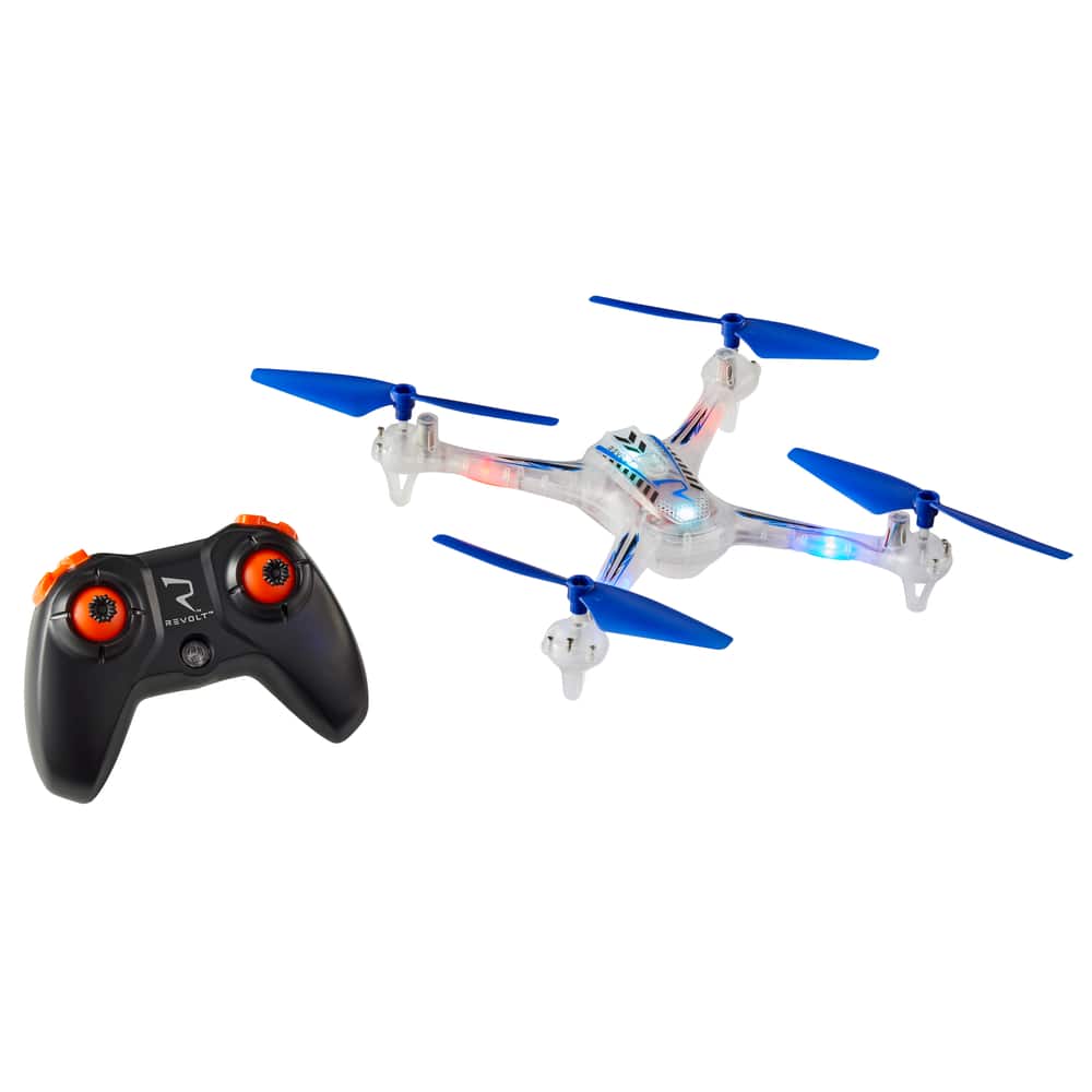 Revolt Night Hawk Remote Controlled Stunt Drone Toy, Ages | Tire