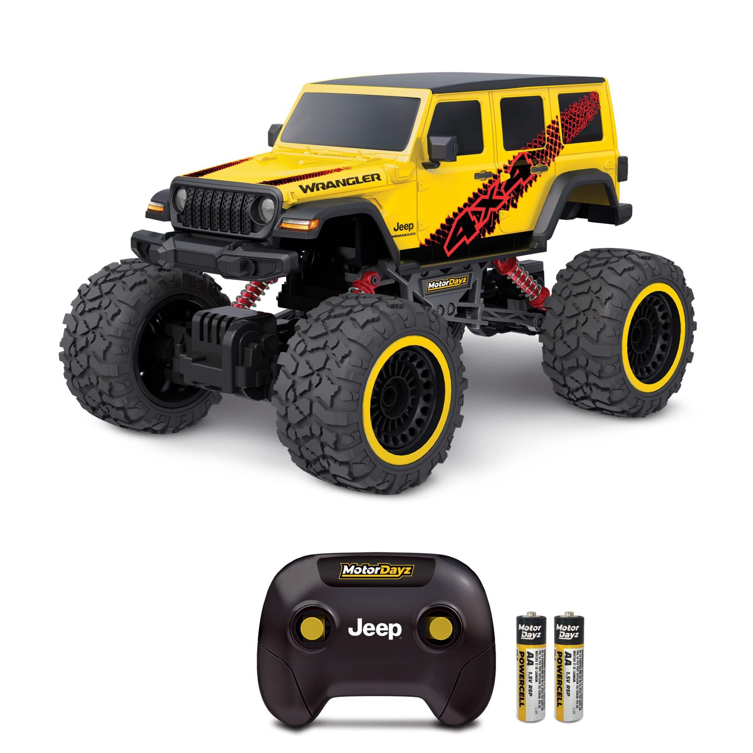 MotorDayz RC 4x4 4-Door Jeep SUV - 1:12 Scale Composite_or_Mixed