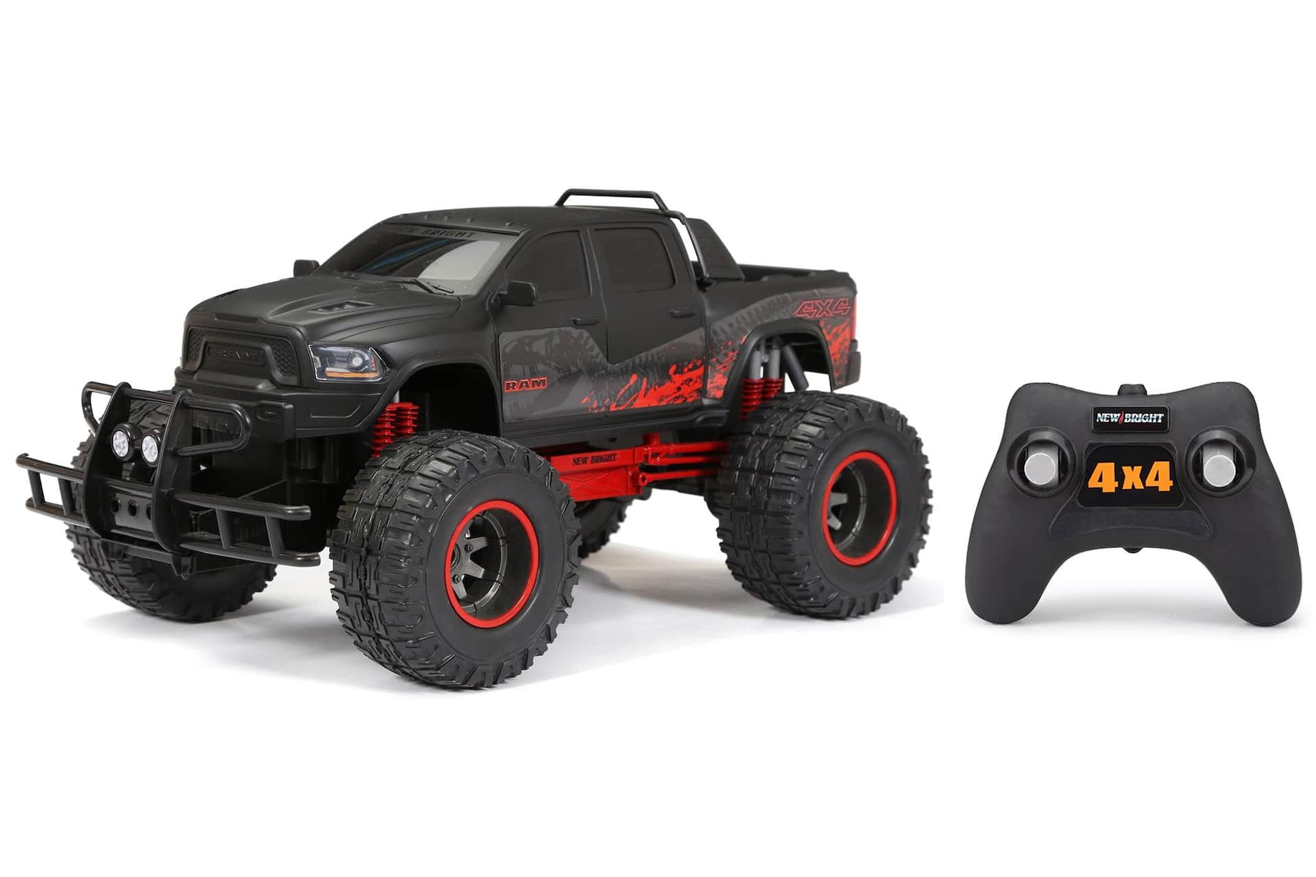 New Bright 1 12 Scale RAM 9.6V 4x4 Remote Controlled Truck Vehicle Toy Ages 6 Canadian Tire