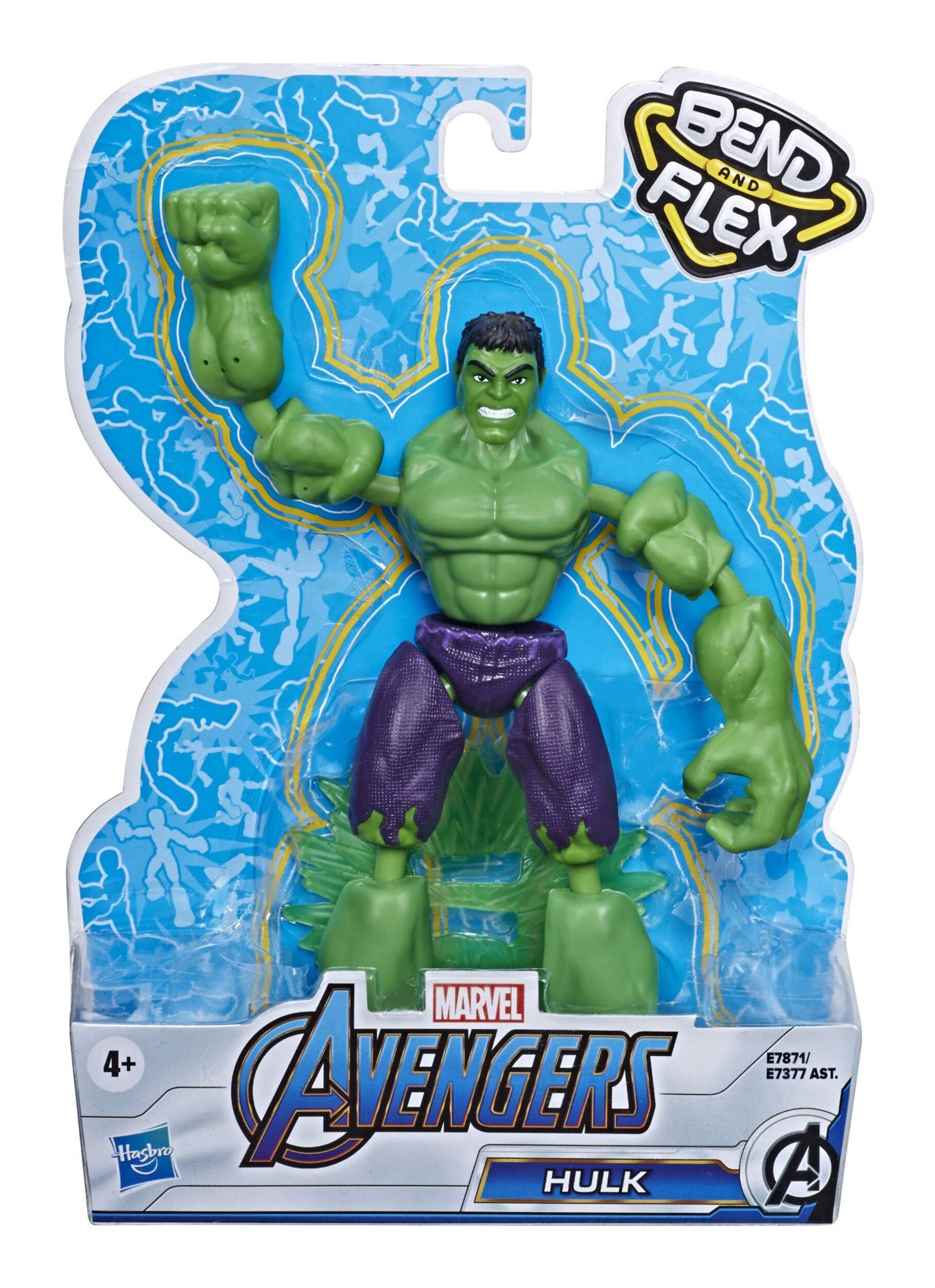 Marvel Avengers Bend & Flex Action Figure, Assorted Front_Flat