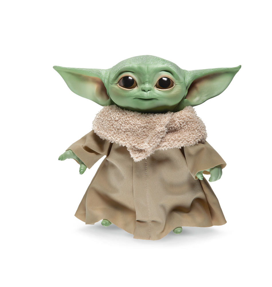 Joli bébé Yoda Star Wars Mandalorian Image numérique. Fichier PNG