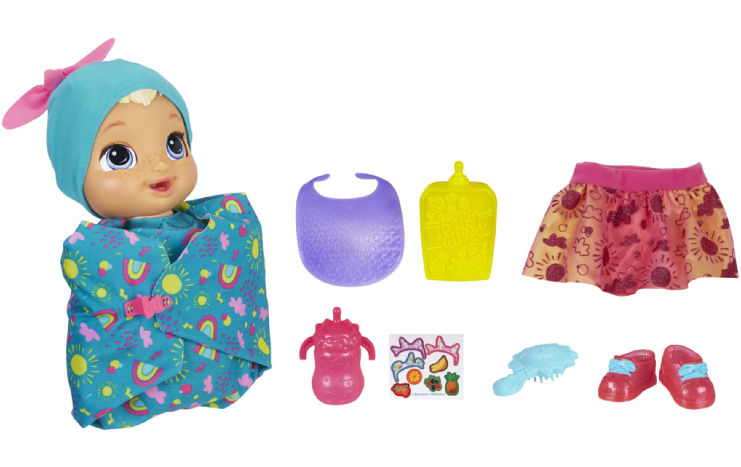 Hasbro Baby Alive Baby Grows Up Doll with Accessories For Kids, Assorted, Bilingual Ages 3+ Composite_or_Mixed