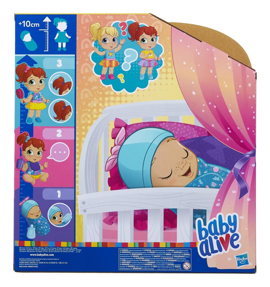 Hasbro Baby Alive Baby Grows Up Doll with Accessories For Kids ...
