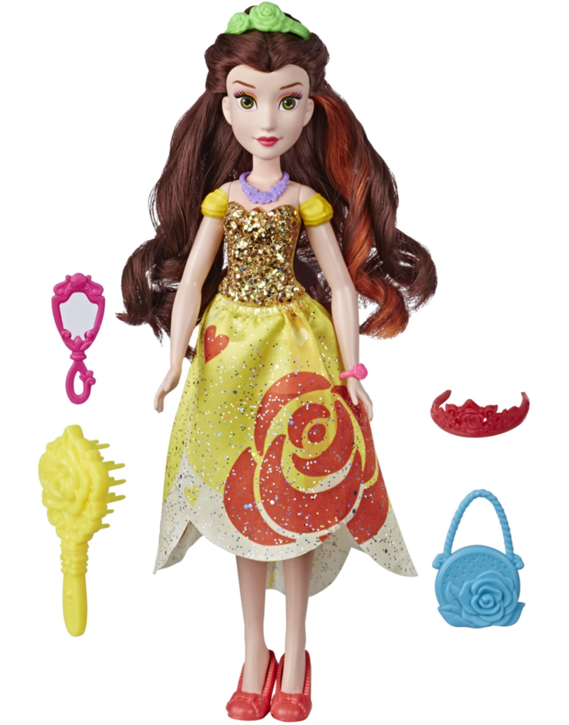 Hasbro Disney Princess™ Doll With Hair & Fashion Accessories For Kids, Assorted, Ages 3+ Composite_or_Mixed
