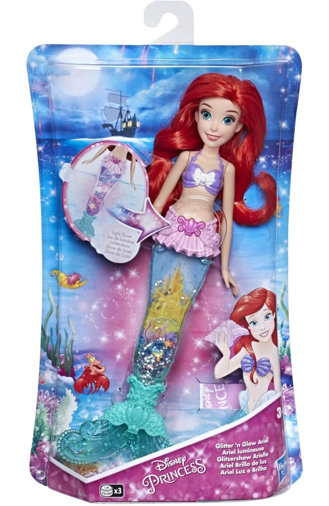 light up ariel mermaid doll