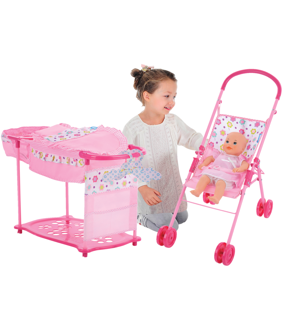 babydoll stroller set