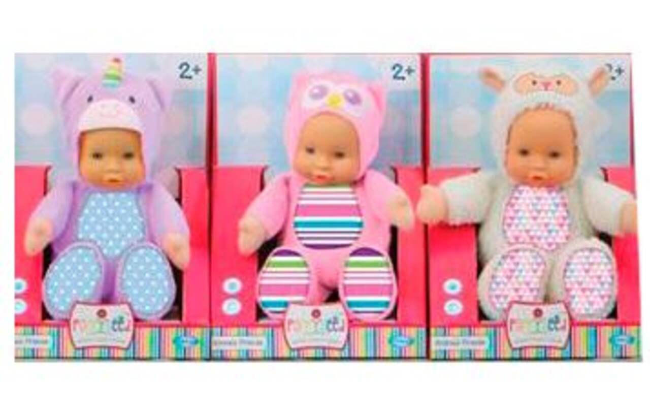 Kisses & Cuddles Soft Body Twin Baby Doll Toys w/Clothes & Accessories,  14-in, Ages 2+