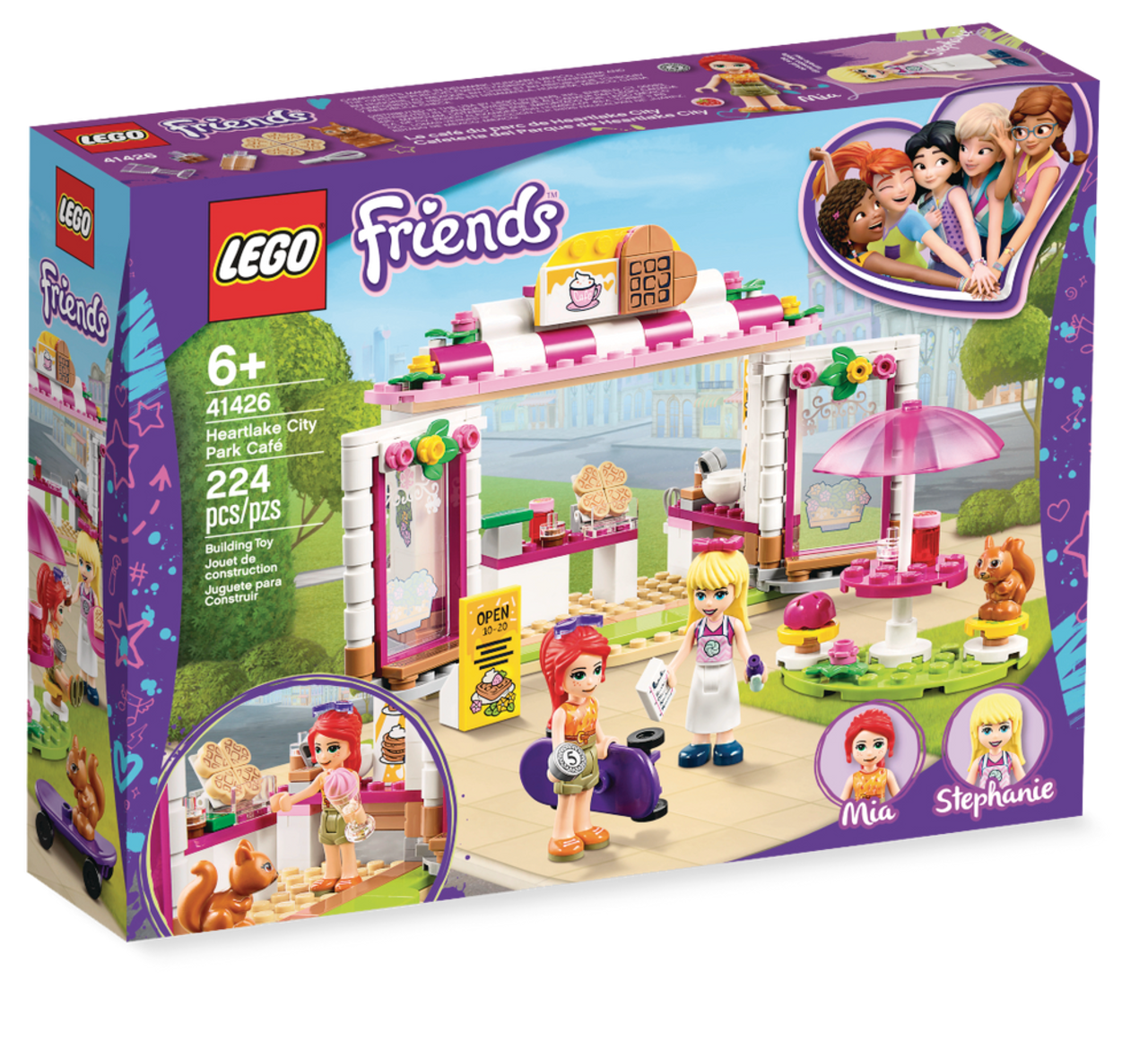 Lego Friends La boîte de briques de heartlake city - LEGO - 4 ans