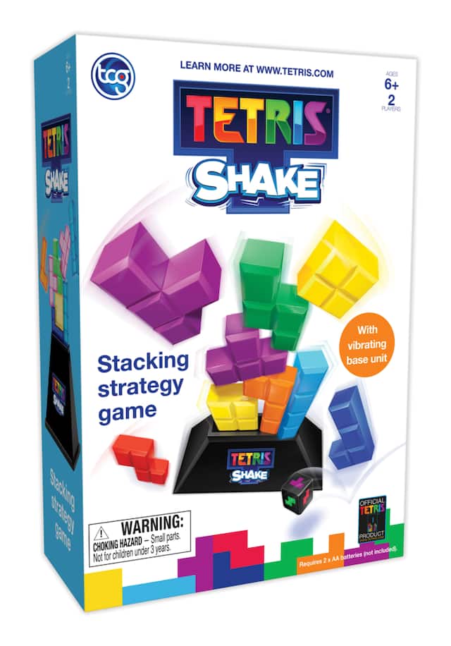 Tcg Toys Tetris Shake Stacking Strategy Game Ages 6 Canadian Tire