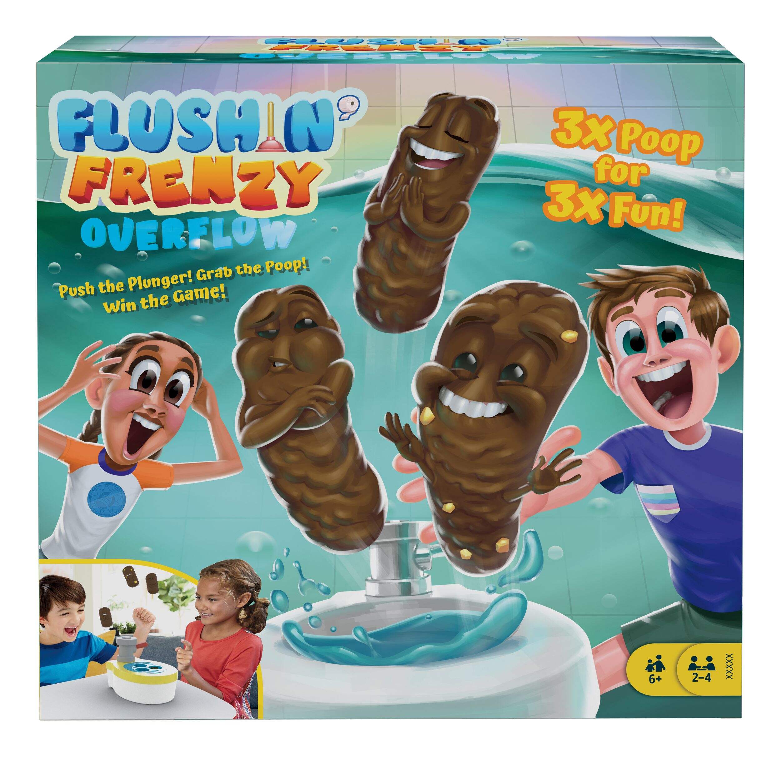 FlushingFrenzy® Overflow™ Game Front_Elevated