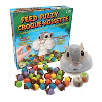 Feed Fuzzy Colourful Counting Game, Bilingual, Ages 3+