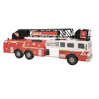 Camion de pompier surdimensionné Might Fleet Titans, 24 po, son et lumière, 3 ans et plus Front_Angled_Right