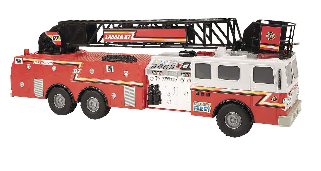 Jouet son et léger pour camion de pompiers pour enfants avec