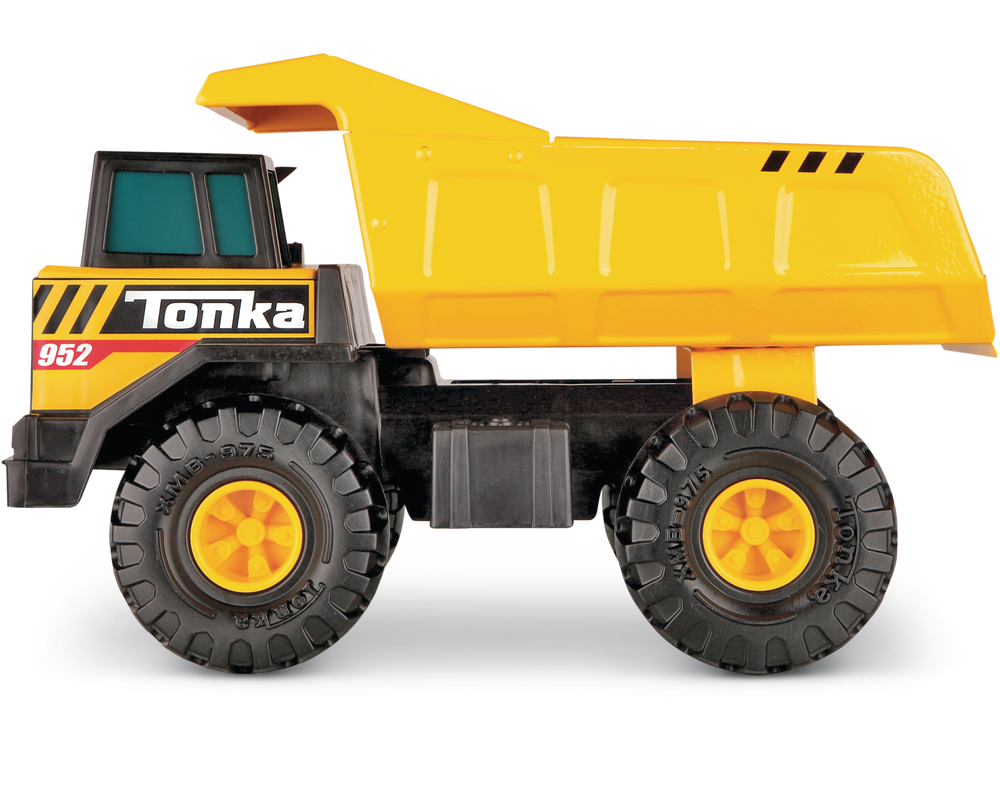 Worldwide Shipping Basic Fun Tonka Steel Classics Mighty Dump Truck Real Steel Construc Toy