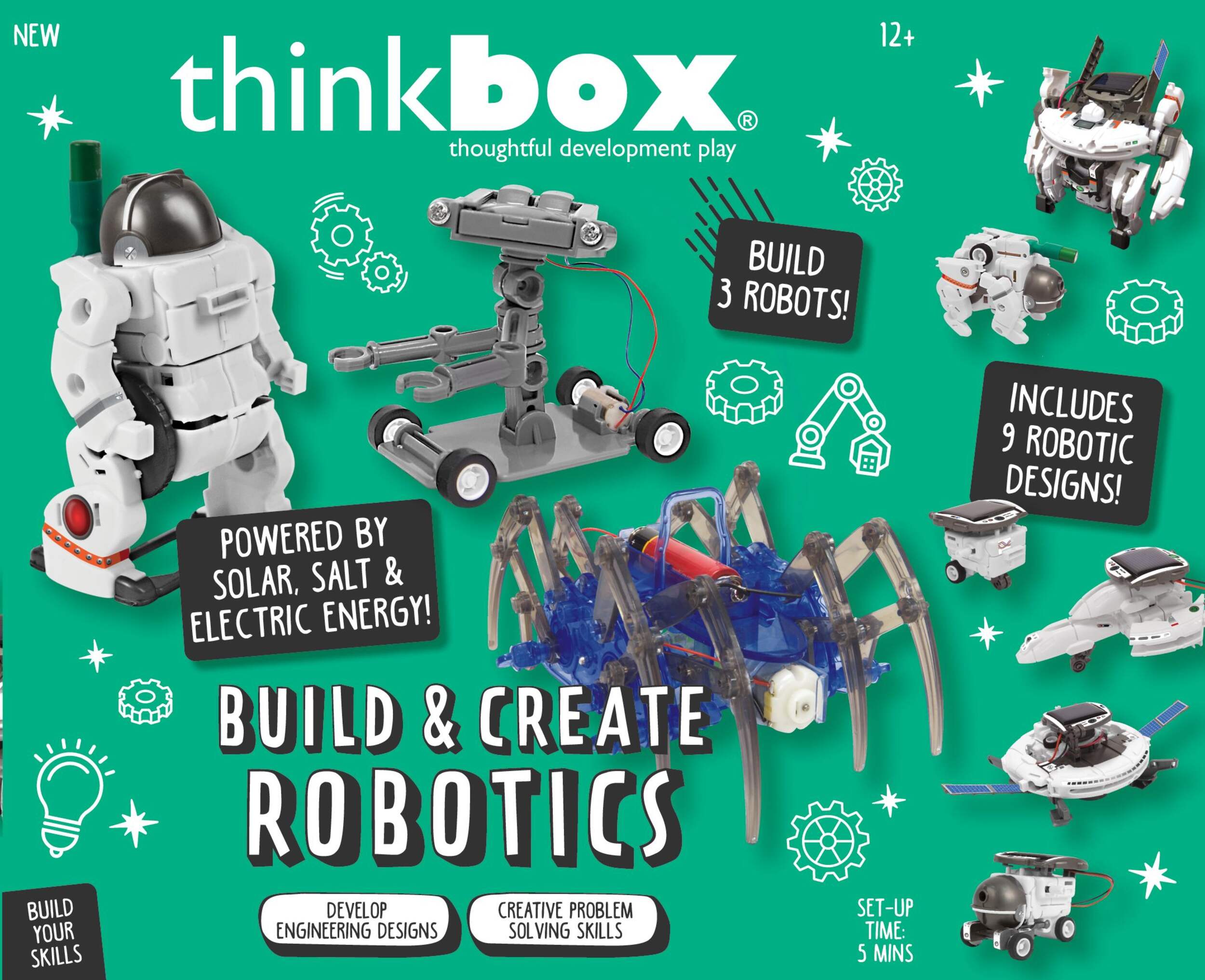Thinkbox® Build & Create Robotics Kit, Age 12+ Front_Flat