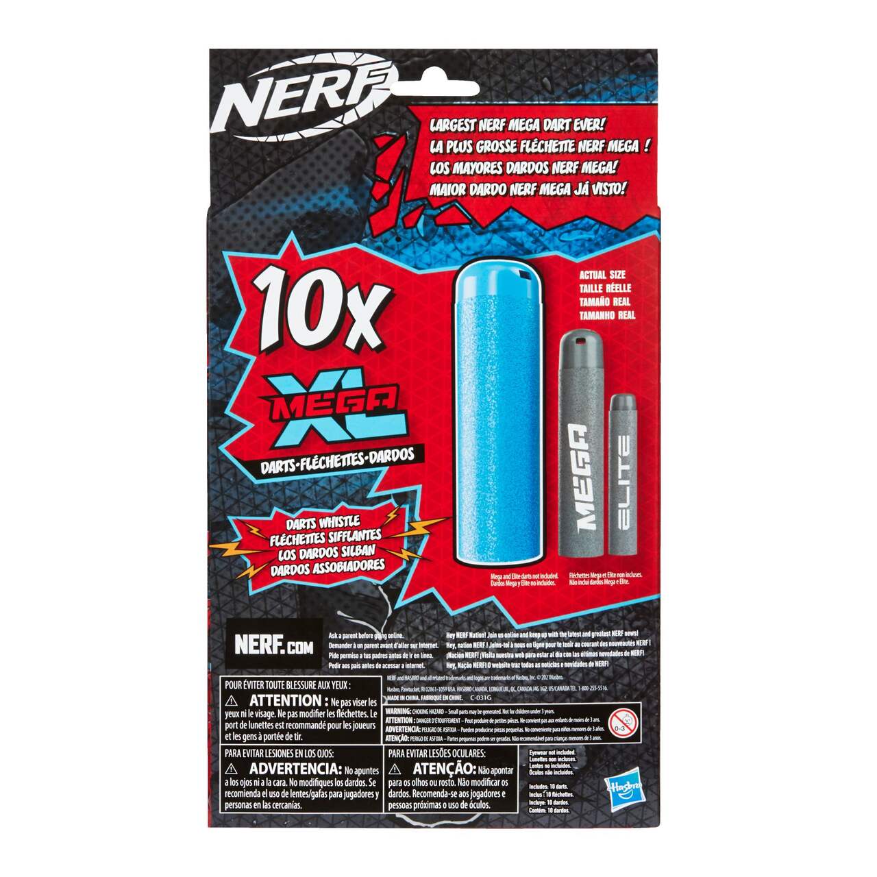 NERF Recharge 20 flechettes Nerf Élite 2.0 pas cher 