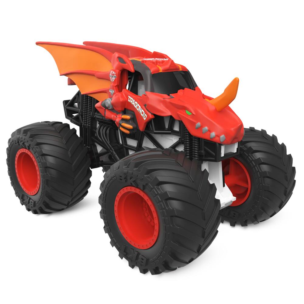 Monster Jam Official Bakugan Dragonoid Stunt Dial Playset with ...