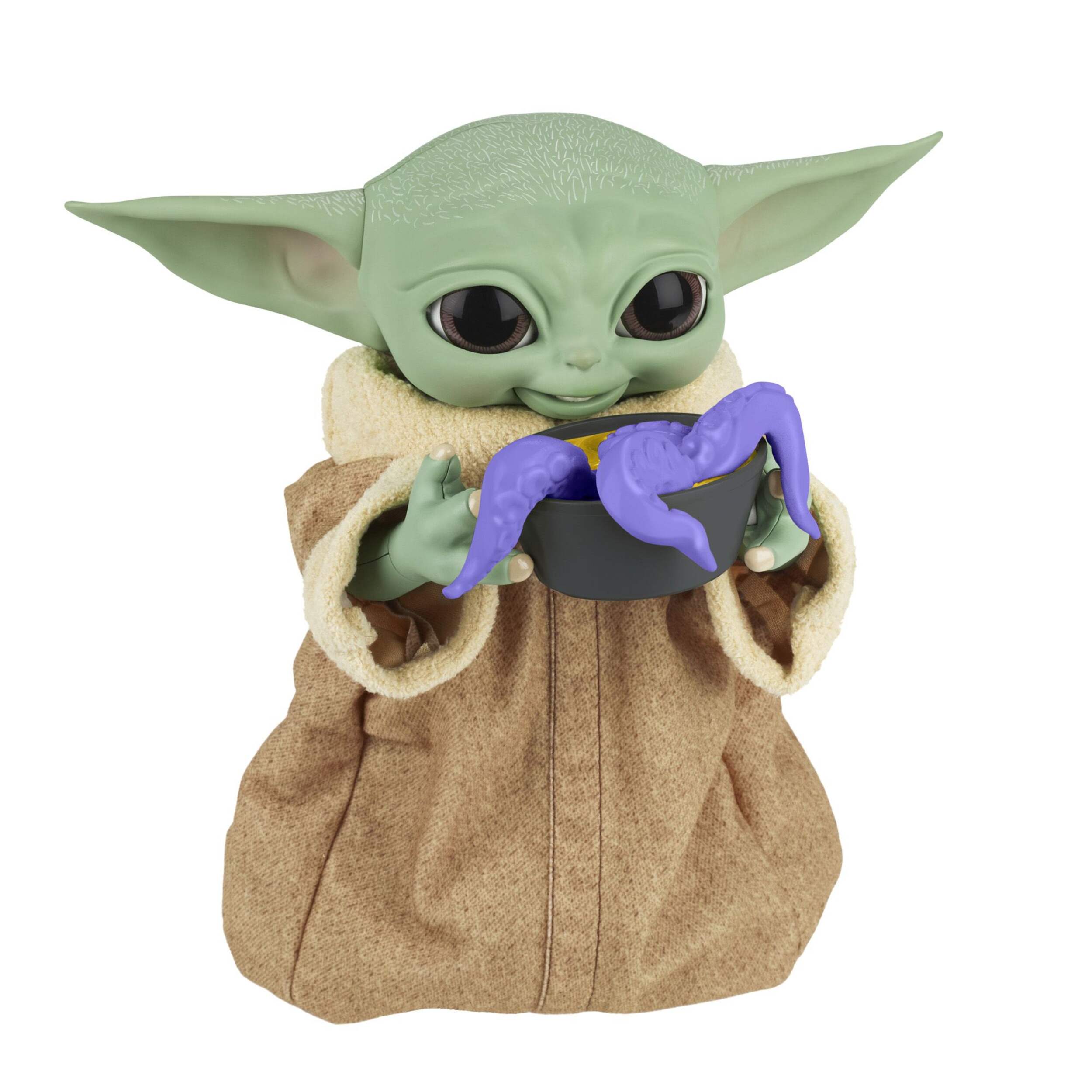 Star Wars Galactic Snackin' Grogu Animatronic Toy, 40+ Sound & Motion Combinations, Age 4+ Front_Angled_Right