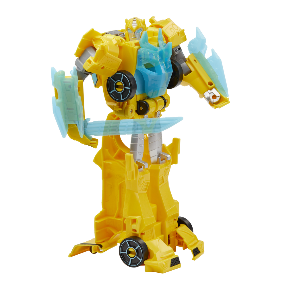 Transformers Toy Bumblebee Cyberverse, Roll N' Change PushtoConvert Action Figures, Assorted
