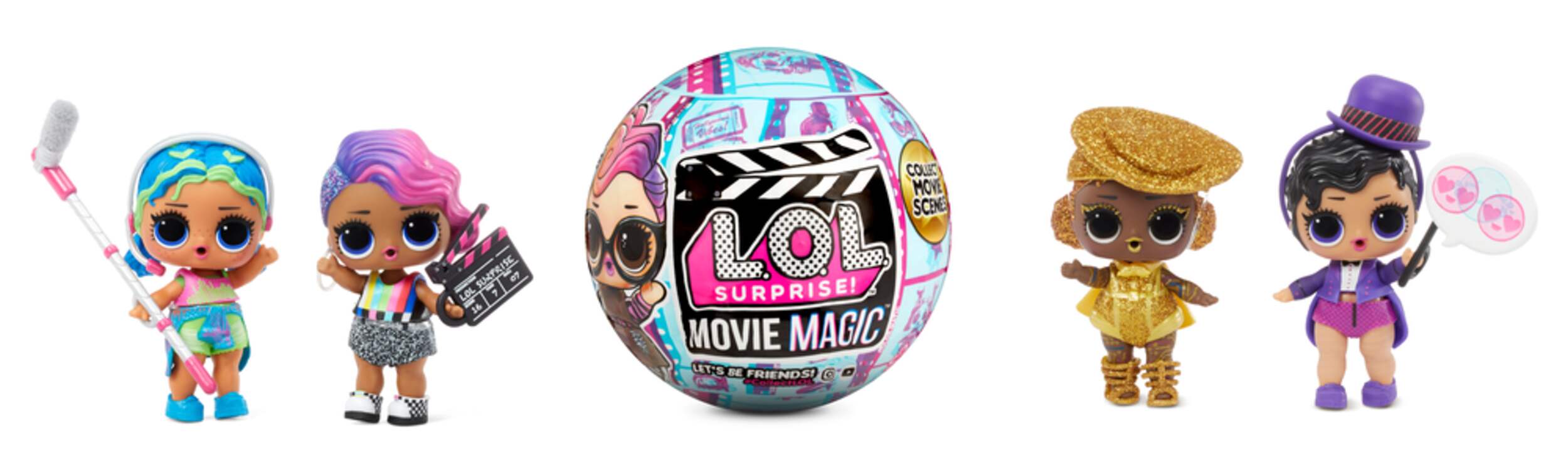 L.O.L. Surprise! O.M.G Movie Magic Tots Dolls, Assorted, Age 3+ Composite_or_Mixed