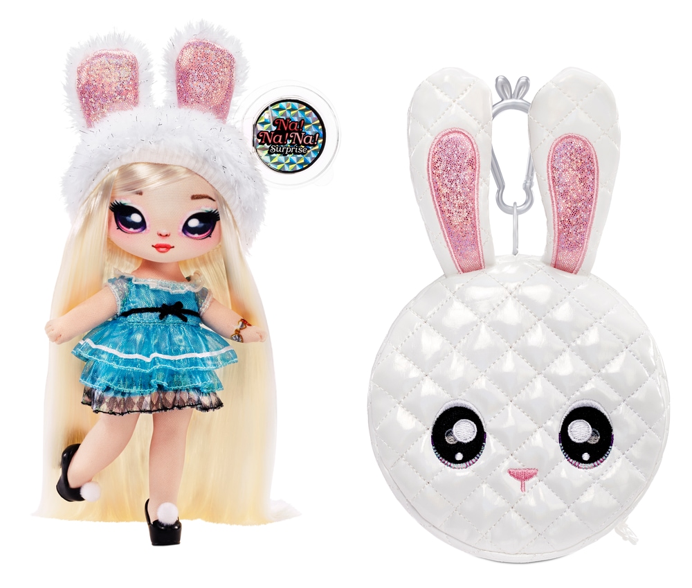 Na! Na! Na! Poupée Surprise 2en1 avec pompon scintillant de série 1, choix varié, 6 ans et Na! Na! Na! Poupée Surprise 2en1 avec pompon scintillant de série 1, choix varié, 6 ans et