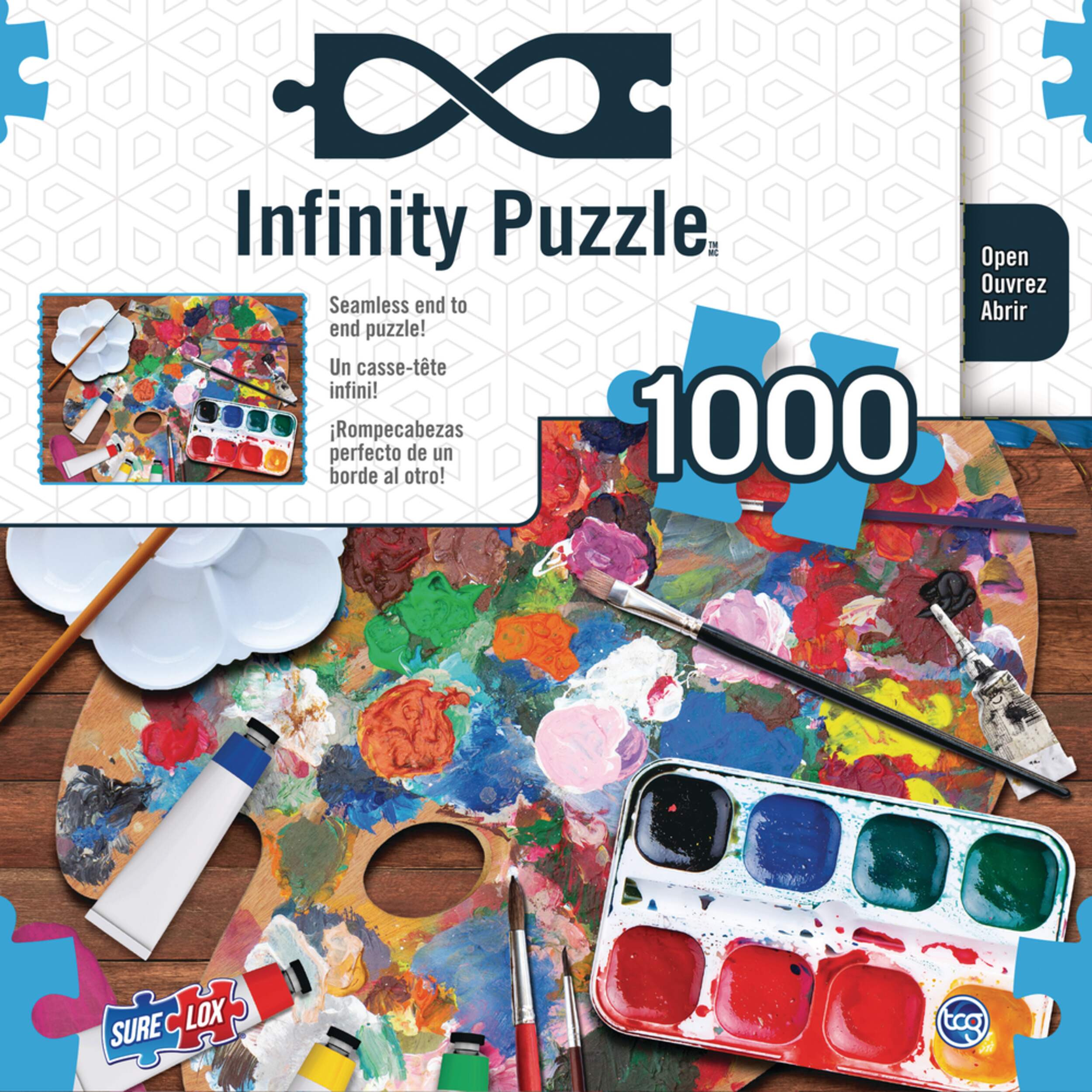 Sure Lox Puzzle Infinity 1000 Pieces, Assorted, Age 12+ Canadian Tire