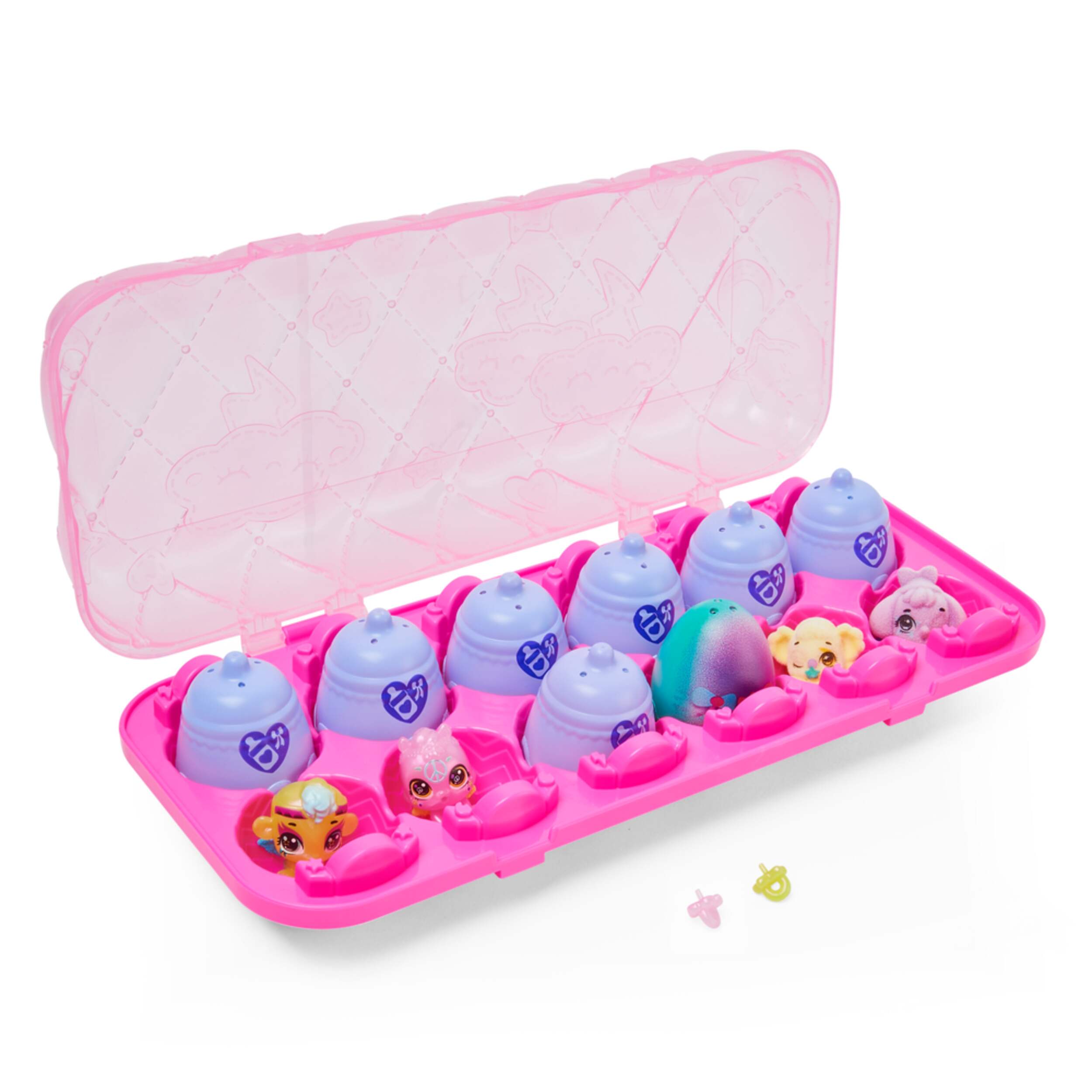 Coffret de 12 oeufs Hatchimals CollEGGtibles Shimmer Babies, choix varié, 5 ans et plus Front_Three_Fourths_Angled_Right