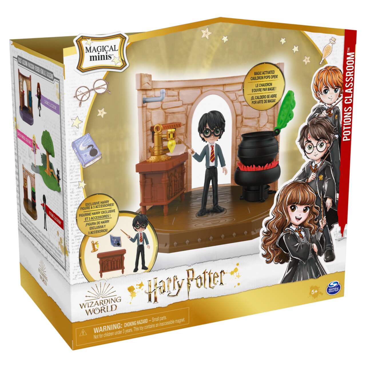 Coffret figurines Harry Potter Magical Minis Salle sur demande