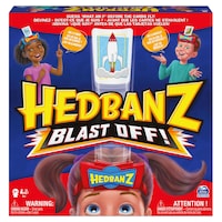 Hedbanz Blast Off! Guessing Game, Age 6+ Front_Elevated