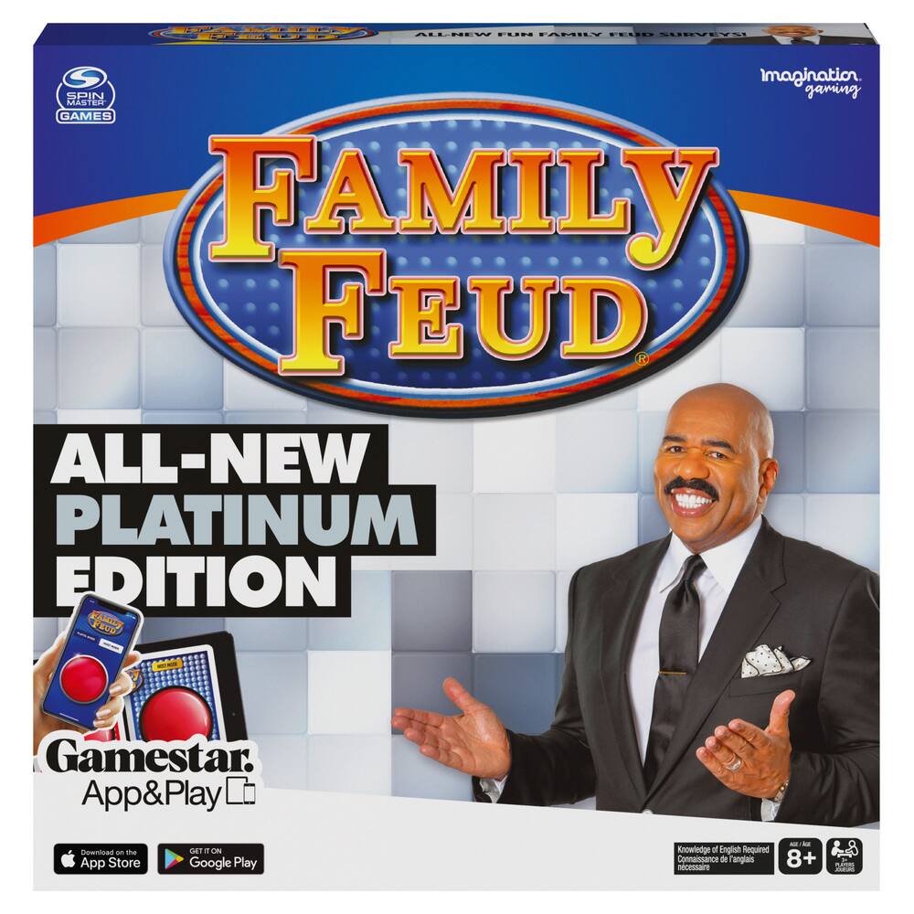 Platinum Family Feud Signature Family Board Game Night Kids Play Toys Fun New 