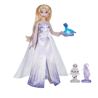 Poupée Elsa parlante de La reine des Neiges 2 de Disney avec sons et phrases – Anglais, 3 ans et plus Front_Angled_Right