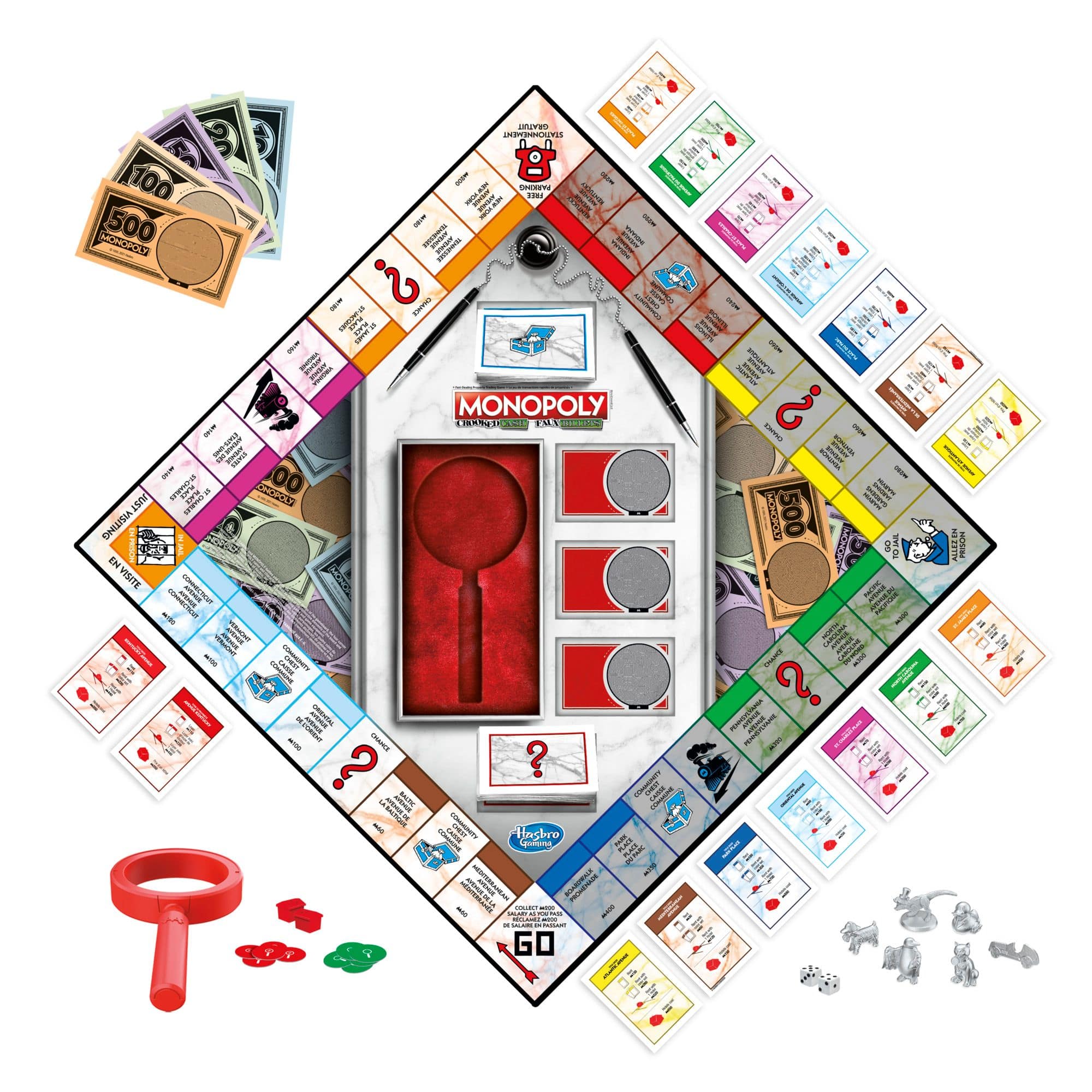 Jeu Monopoly Crooked Cash MONOPOLY : le jeu à Prix Carrefour