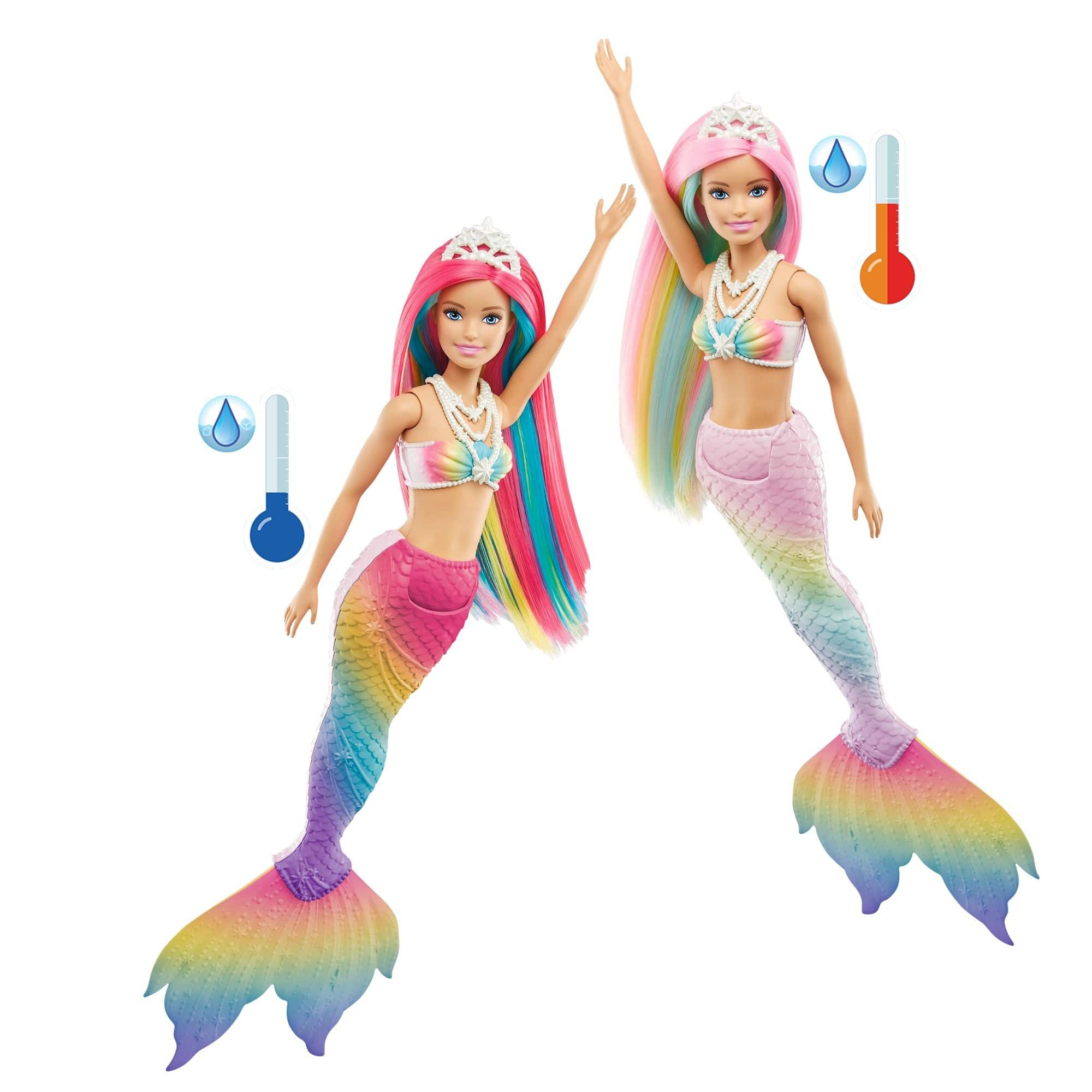 Barbie Mermaid Dreamtopia Rainbow Magic Doll Colour Changing Age 3 Canadian Tire