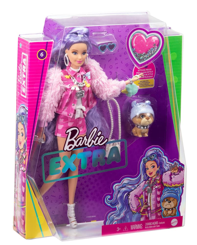 Barbie® Extra Doll Millie with Periwinkle Hair, Age 3+ | Canadian Tire