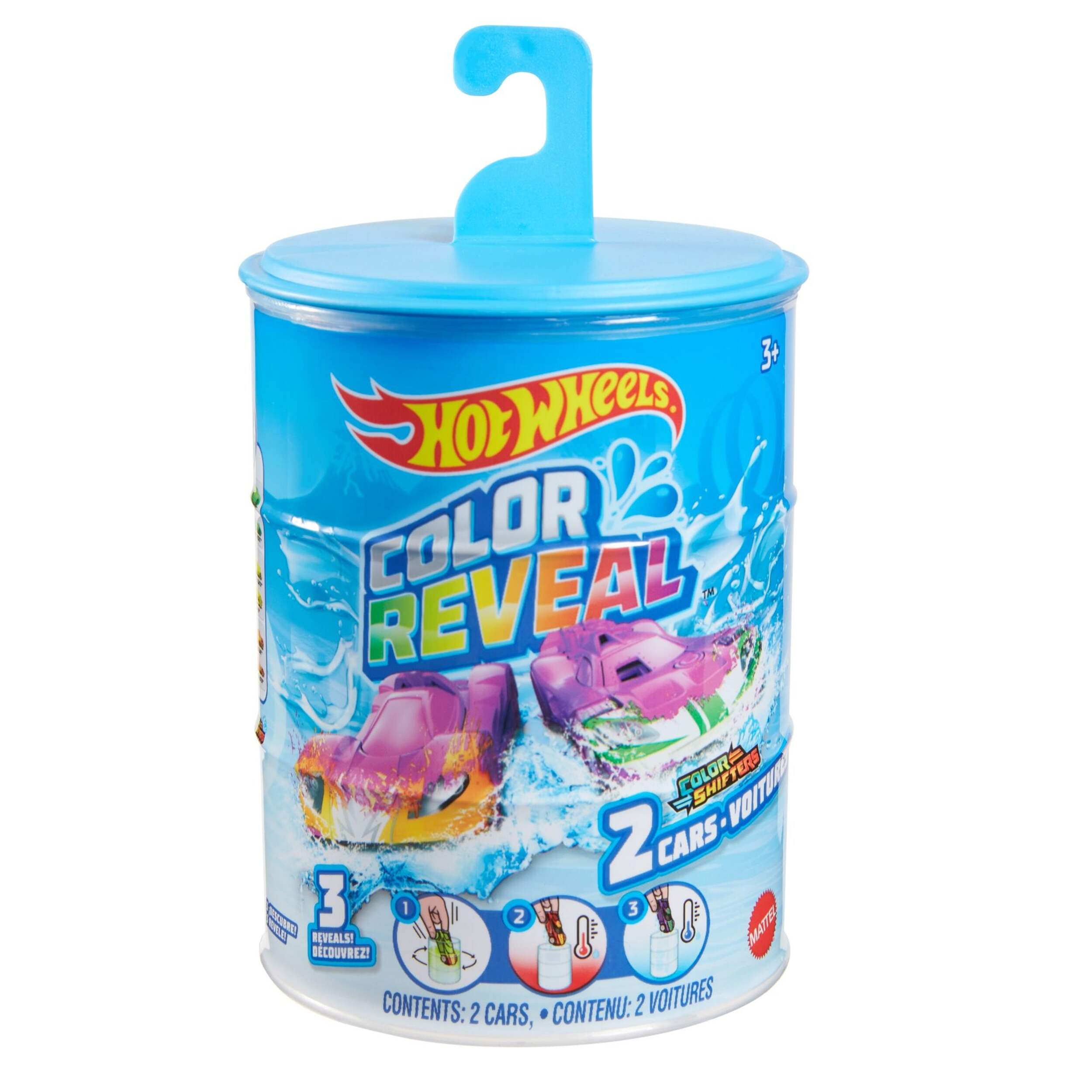 Hot Wheels® Color Reveal™ Vehicles, Assorted, 2-pk, Age 3+ Front_Elevated