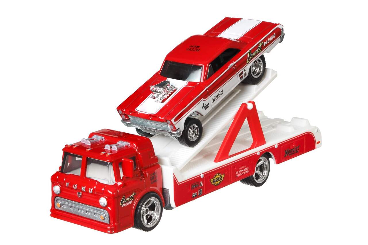 Hot Wheels 7650 Camion de Pompiers Rescue Team N° 23 Emergency Squad