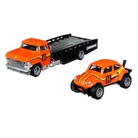 Hot Wheels® Team Transport Truck & Race Car, Assorted, Age 3+ Front_Three_Fourths_Angled_Left