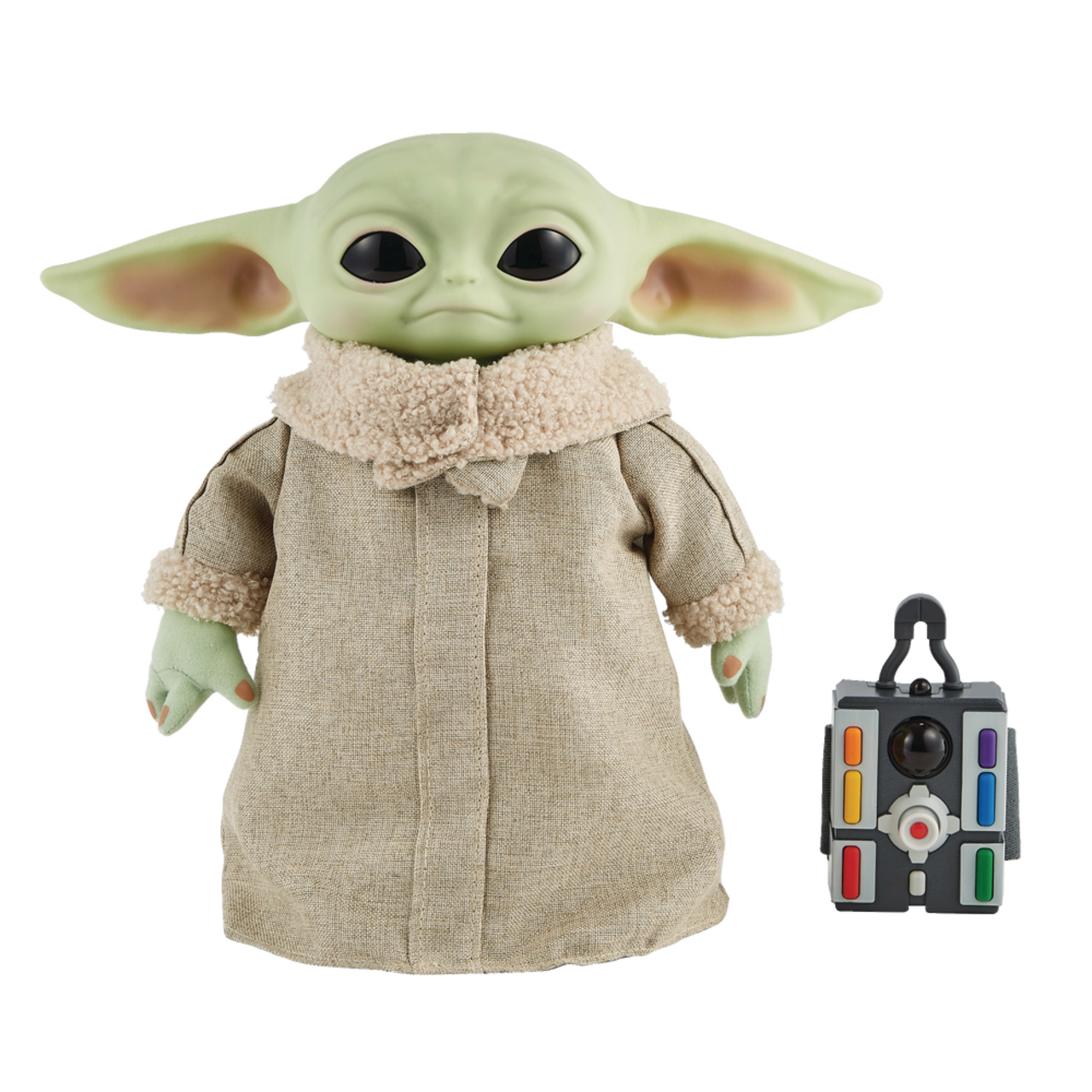 Star Wars: The Mandalorian Grogu, The Child, 12-in Plush Motion R/C Toy,  Age 3+