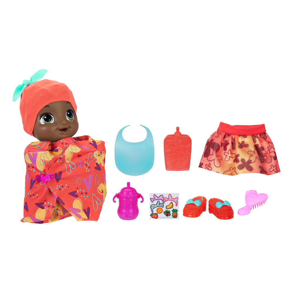 Baby Alive Grows Up (Sweet), Black Hair, 75+ sounds, Growing & Talking Baby Doll, Age 3