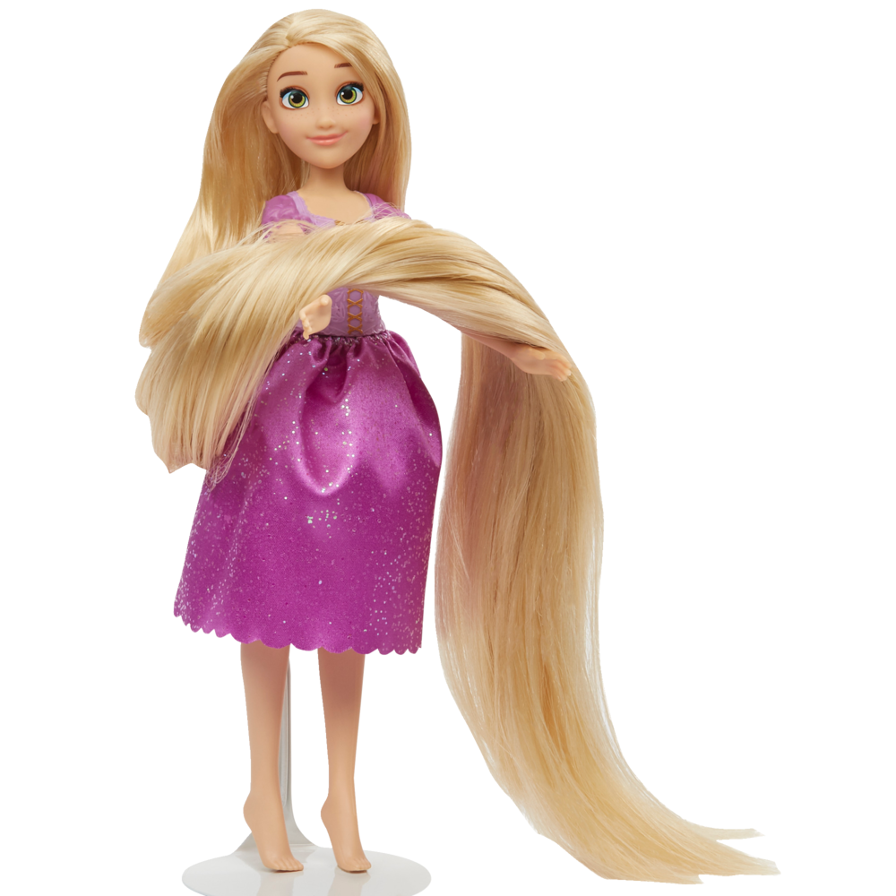 disney princess rapunzel long locks styling head