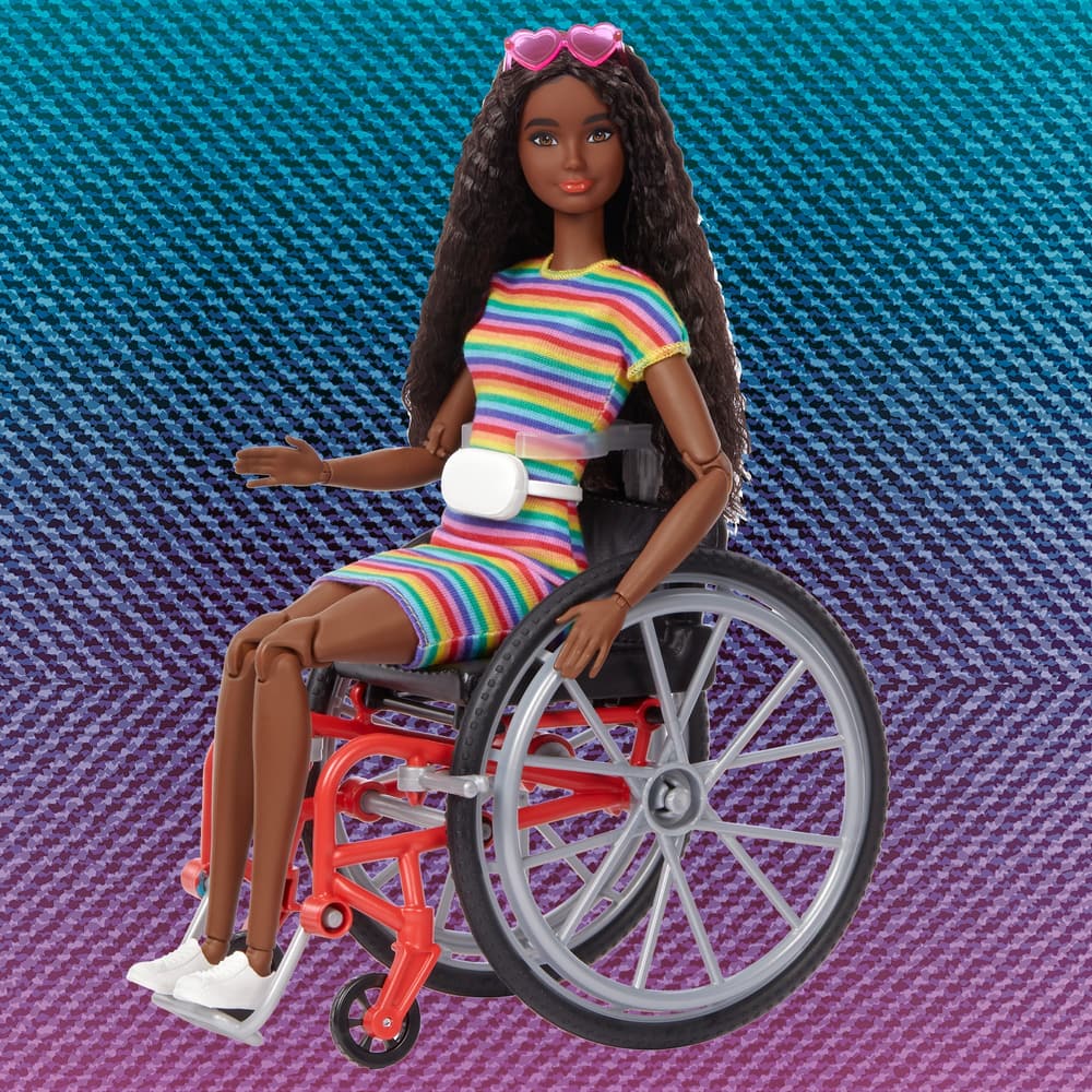 wheelchair barbie black