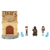 Wizarding World Harry Potter, Room of Requirement 2-in-1 Transforming Playset with 2 Exclusive Figures and 3 Accessories Front_Flat