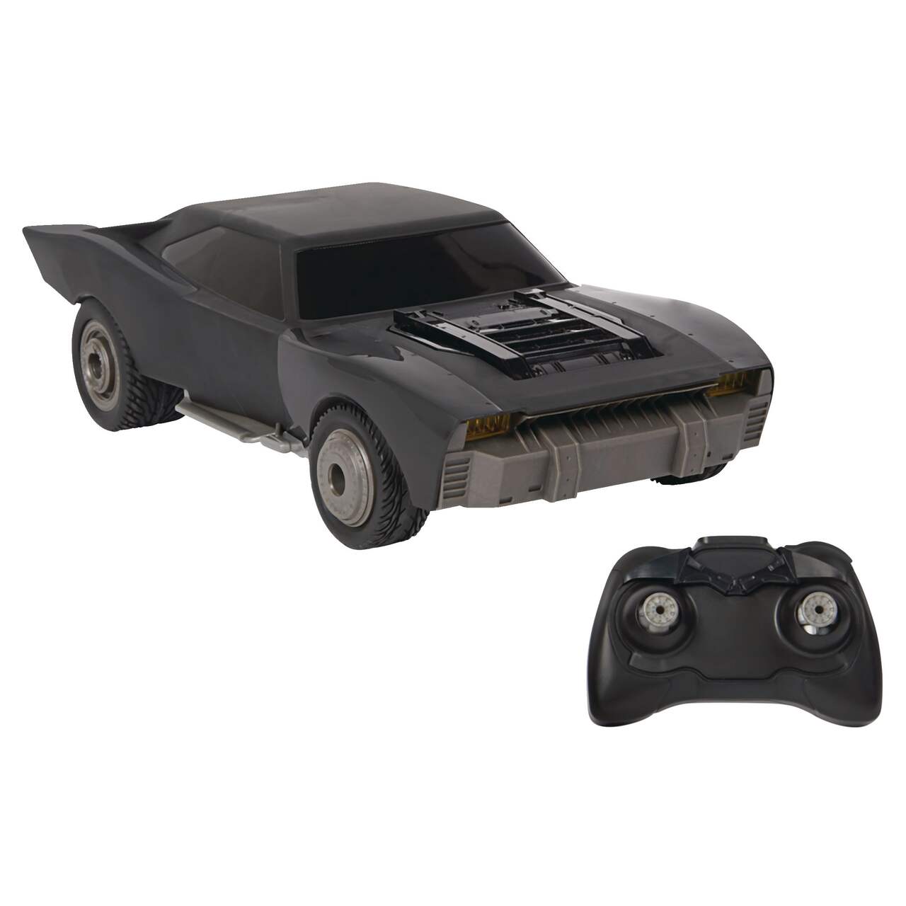 DC Comics, la Batmobile Turbo Boost de Le Batman, voiture téléguidée au  style du film officiel de Batman, jouets pour enfants de 4 ans et plus