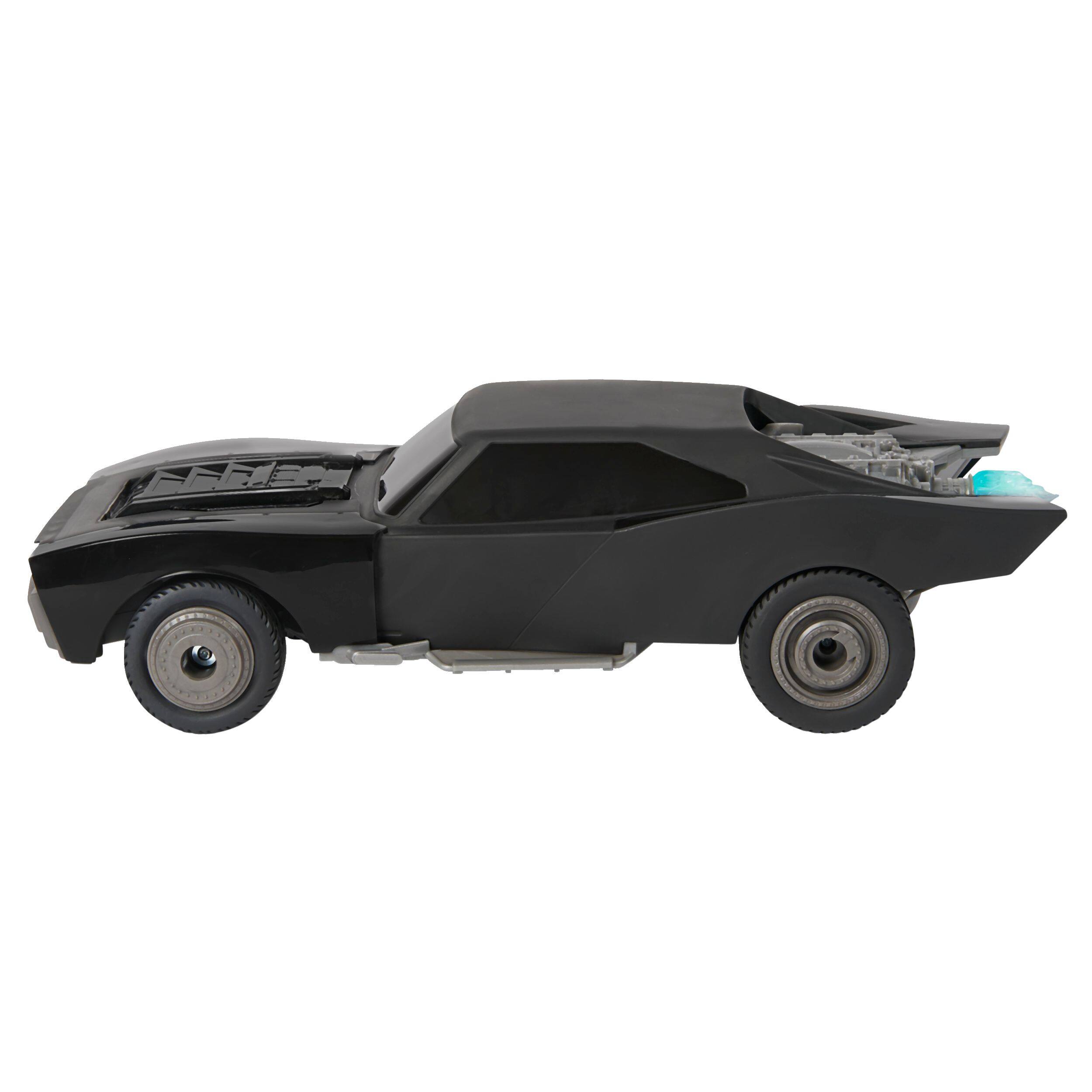 DC Comics, The Batman Turbo Boost Batmobile, Remote Control Car with  Official Batman Movie Styling, Kids Toys for Ages 4 and Up
