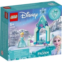 LEGO Disney, La cour du château d¿Elsa, 43199, 53 pcs, 8 ans et plus