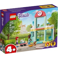 LEGO® Friends Pet Clinic - 41695, 111 pcs, Age 6+ Front_Angled_Right
