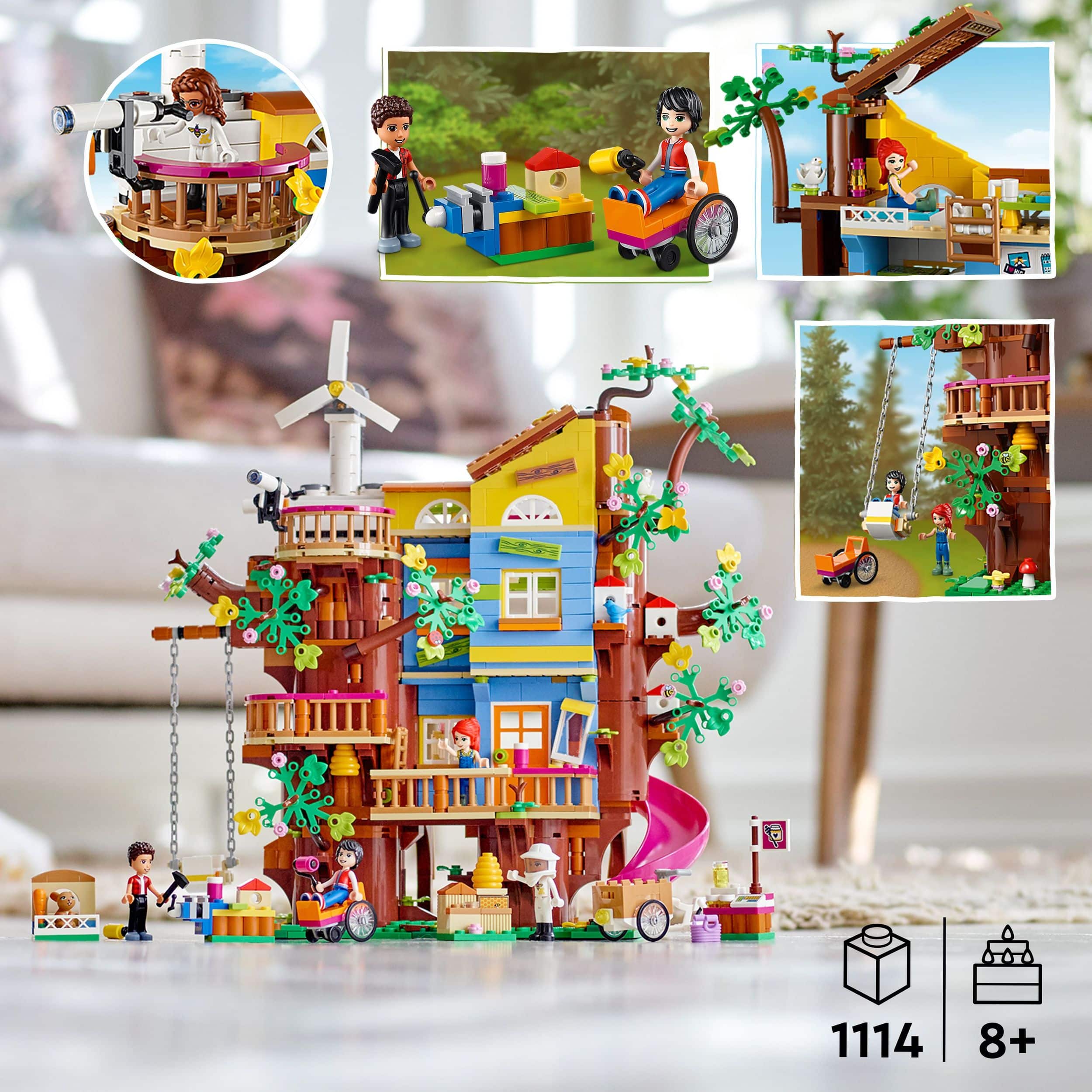 LEGO® Friends Friendship Tree House - 41703, Age 7+